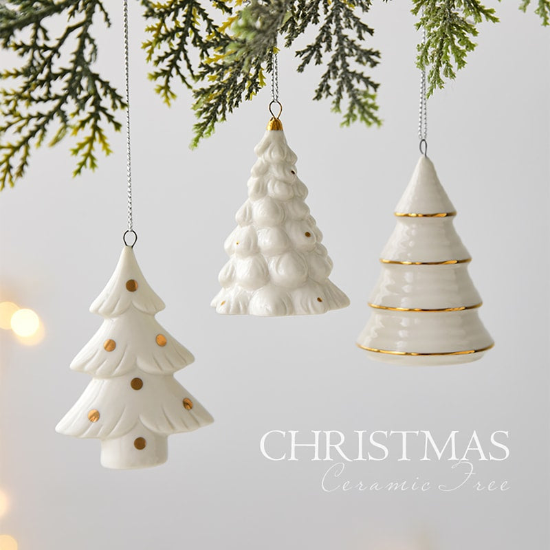 Handcrafted Ceramic Christmas Tree Decoration