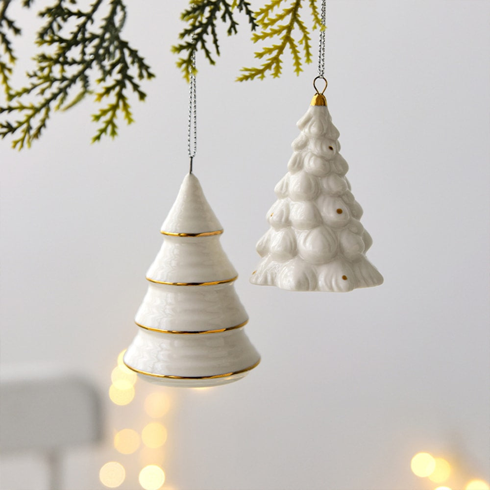 Handcrafted Ceramic Christmas Tree Decoration